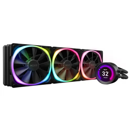 NZXT - Kraken Z73 RGB 360MM Liquid Cooler - Black