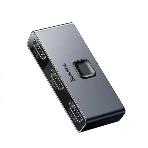 Baseus Matrix HDMI Splitter (2in1 or 1in2) - Space Gray