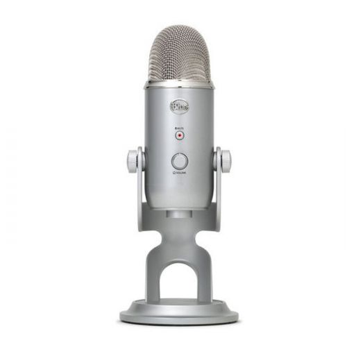 Blue Yeti USB Microphone For Professional Recording - Silver