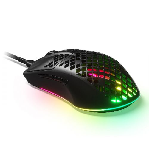 SteelSeries Aerox 3 Ultra Lightweight Wired Gaming Mouse - Black