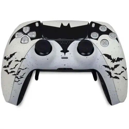 PS5 Dualsense Wireless (Customized) Controller - Batman (White)