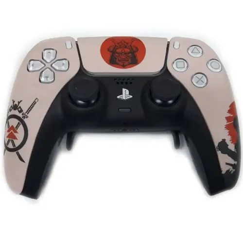 PS5 Dualsense Wireless (Customized) Controller - Ghost(Black-Pink)