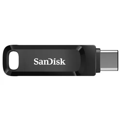 SanDisk Ultra Dual Drive Go 128GB USB Type-C Flash Drive - Black