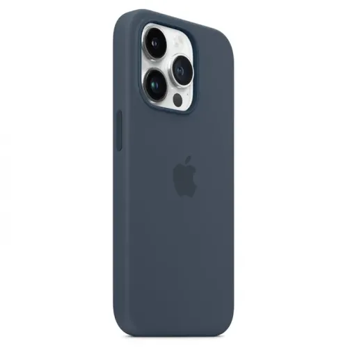 Apple iPhone 14 Pro Max Silicone Case with MagSafe - Storm Blue