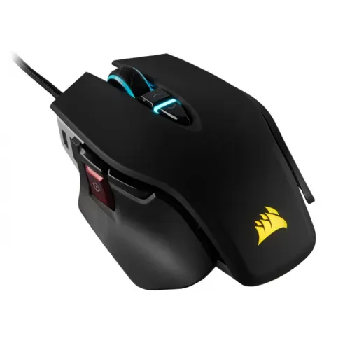 Corsair M65 RGB ELITE, Optical, 18000DPI Tunable FPS Gaming Mouse - Black