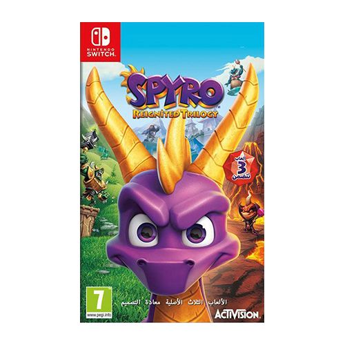 NINTENDO SWITCH SPYRO REIGNITED TRILOGY R2 ( Arabic )