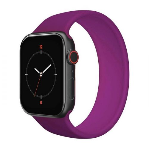 Porodo iGuard Silicone Sport Loop Watch Band for Apple Watch 44mm/ 42mm - Purple