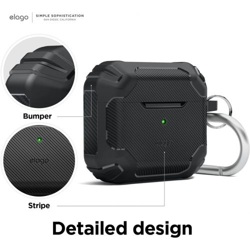 Elago AirPods 3 olid Armor Case - Black