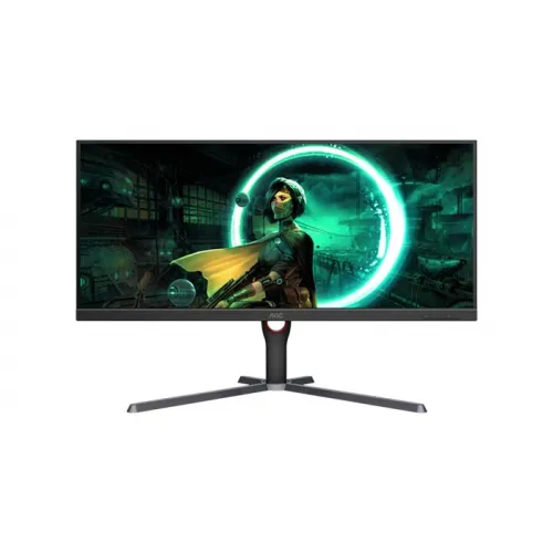 Aoc U34g3xm - 34 Inch Wqhd 144hz 1ms Gaming Monitor - Black