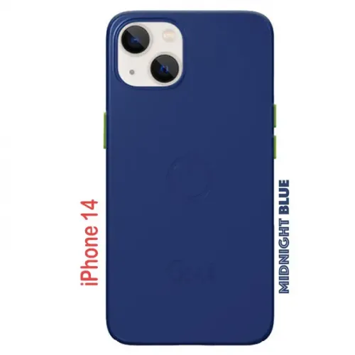 Goui iPhone 14 (6.1inch)  Magnetic Case with Magnetic Bars - Midnight Blue