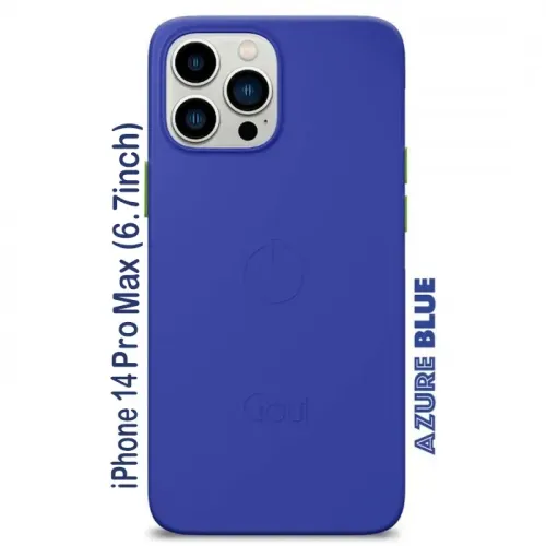 Goui iPhone 14 Pro Max (6.7inch) Magnetic Case with Magnetic Bars - Azure Blue