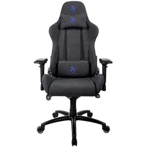 Arozzi Verona Signature Soft Fabric Gaming Chair - Blue Logo