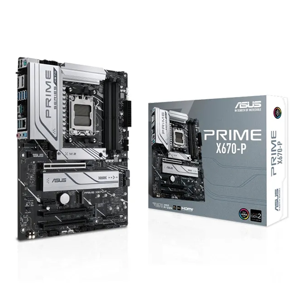 ASUS PRIME X670-P SERIES AMD RYZEN MOTHERBOARD DDR5